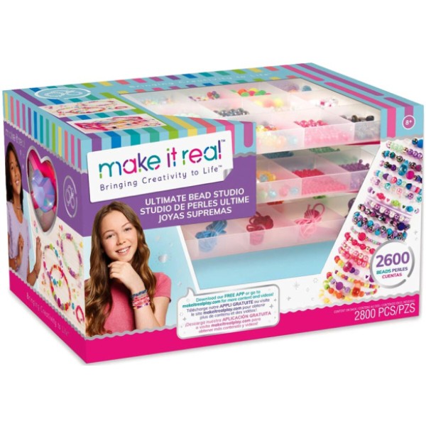 Фото - Набір для виготовлення прикрас Make it Real Своя студія 2800 шт. (MR1701)
